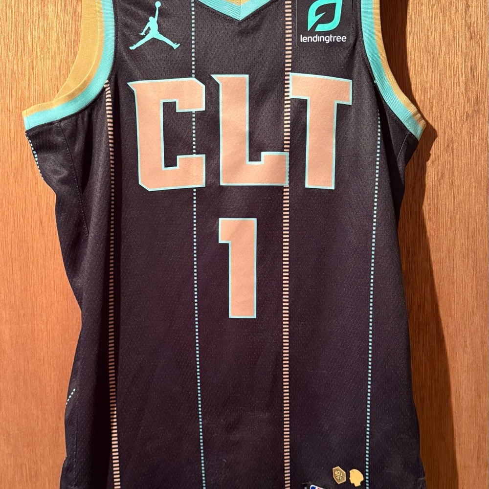NBA City Edition Black and Gold Jersey